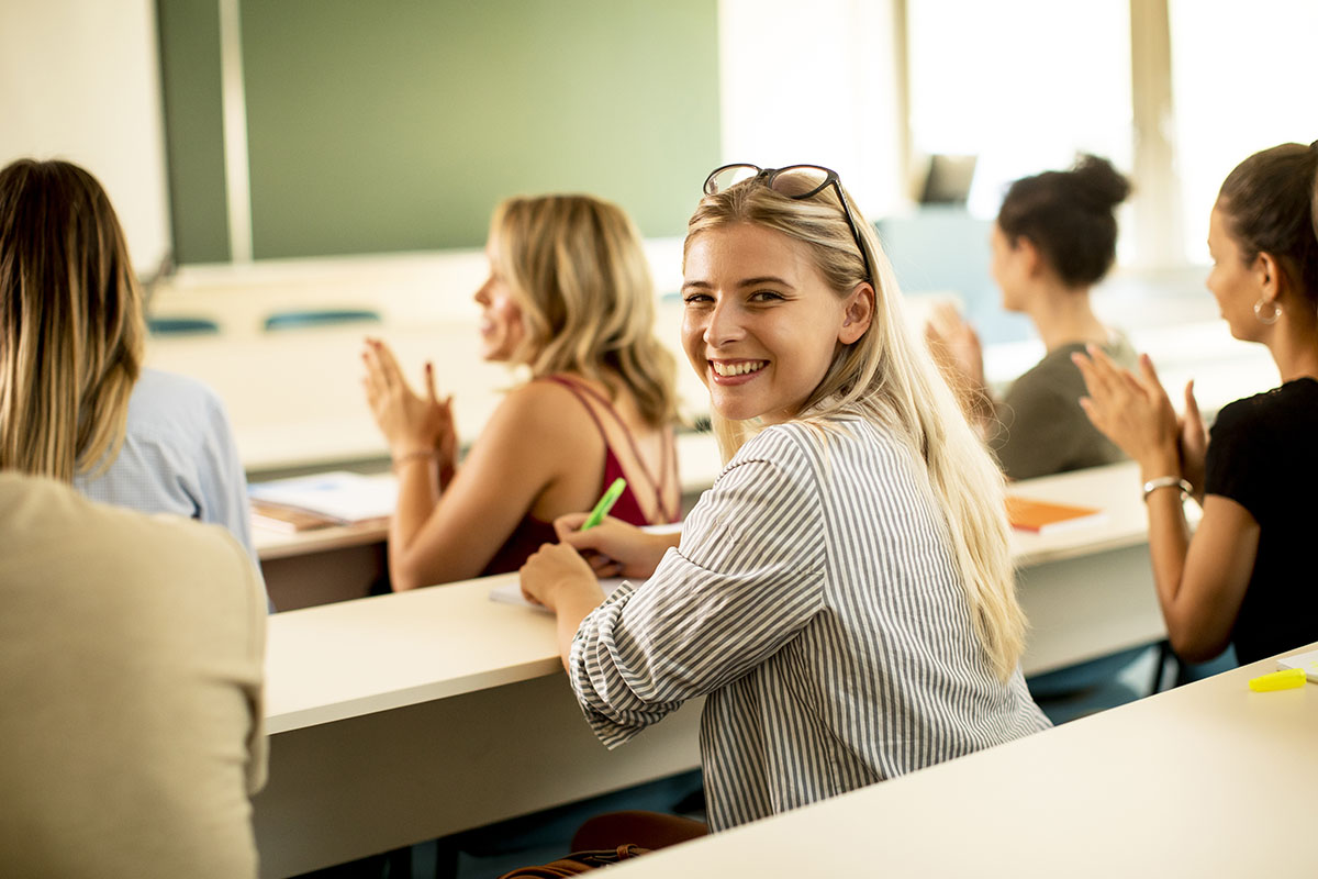 Alumna de curso de formación subvencionado por Lanbide en Centro Estudios Mikeldi